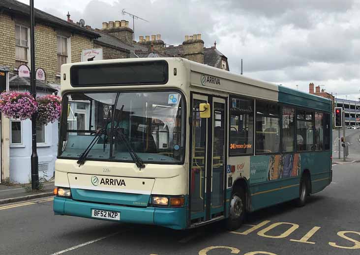 Arriva Shires Dennis Dart Plaxton MPD 2297